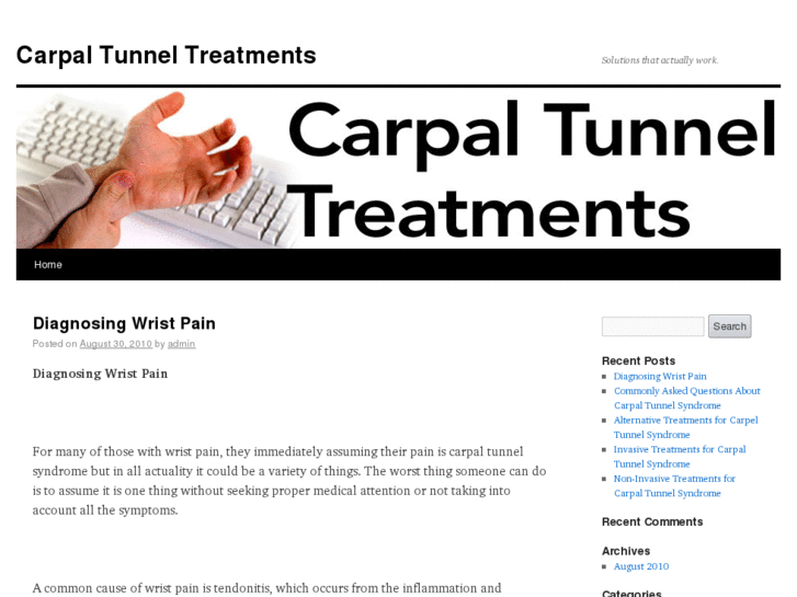 www.carpaltunneltreatments.net