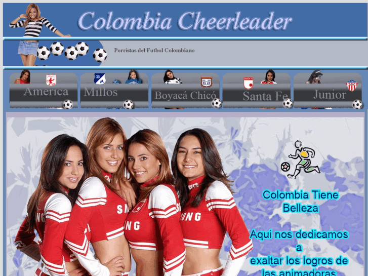 www.colombiacheerleader.com