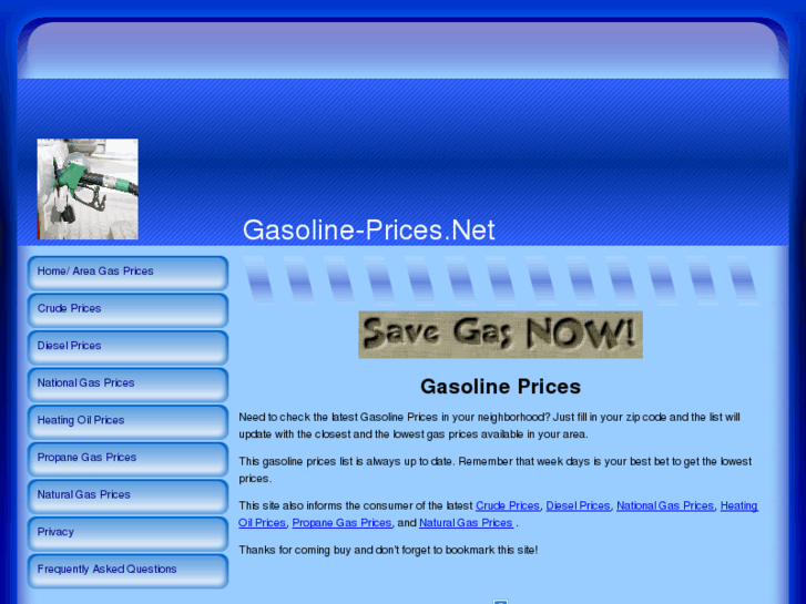 www.gasoline-prices.net