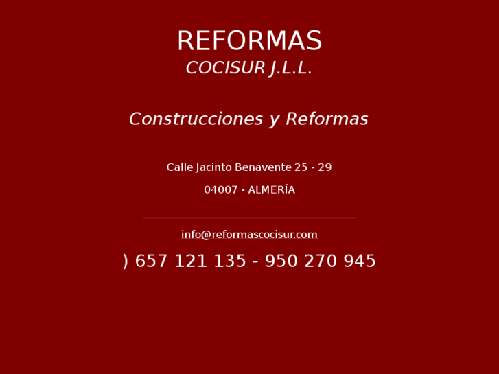 www.reformascocisur.com