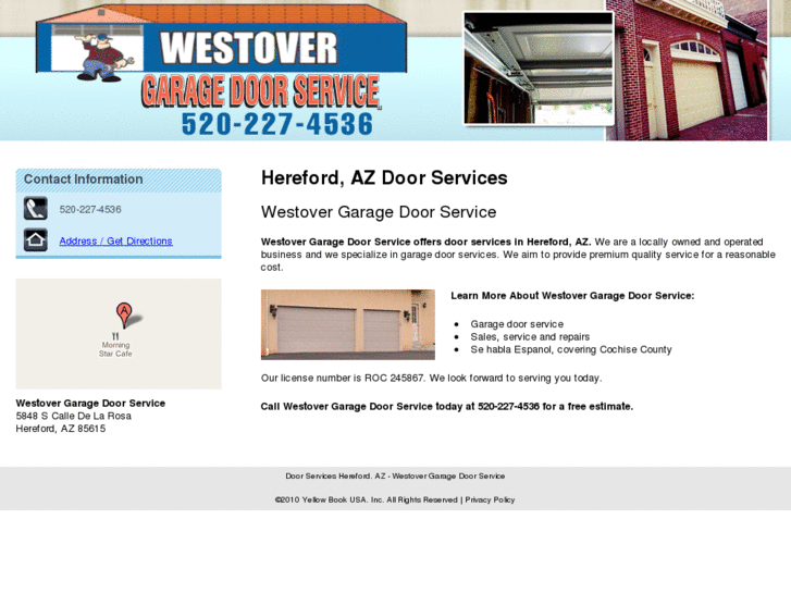 www.westovergaragedoorservice.com