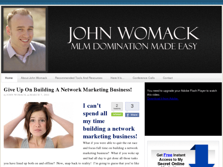 www.workwithjohnwomack.com