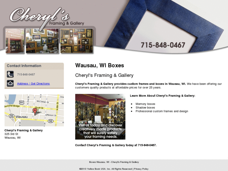 www.cherylsframingandgallery.com