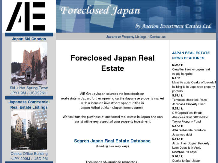 www.foreclosedjapan.com