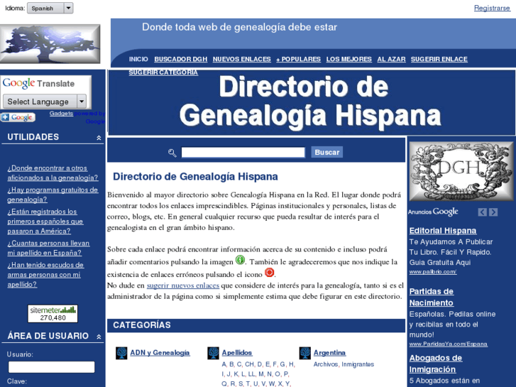 www.genealogiahispana.com