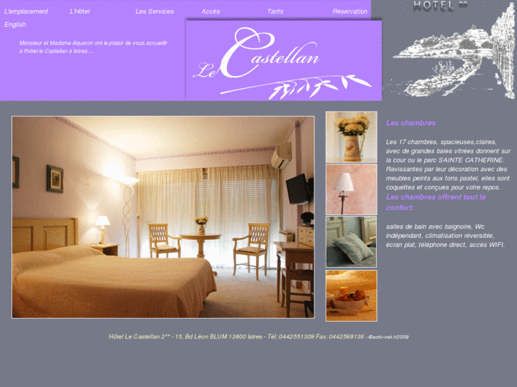 www.hotel-lecastellan.com