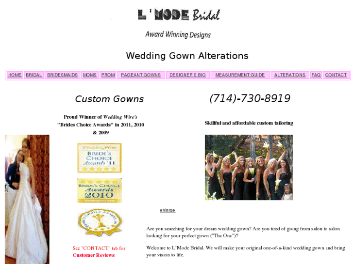 www.lmodebridal.com