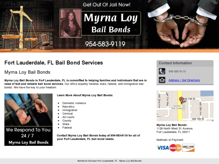 www.myrnaloybailbonds.net