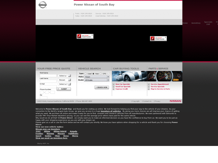 www.powernissanca.com