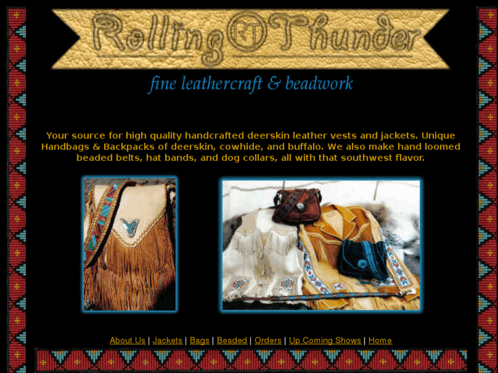 www.rollingthunder-leather-beadwork.com