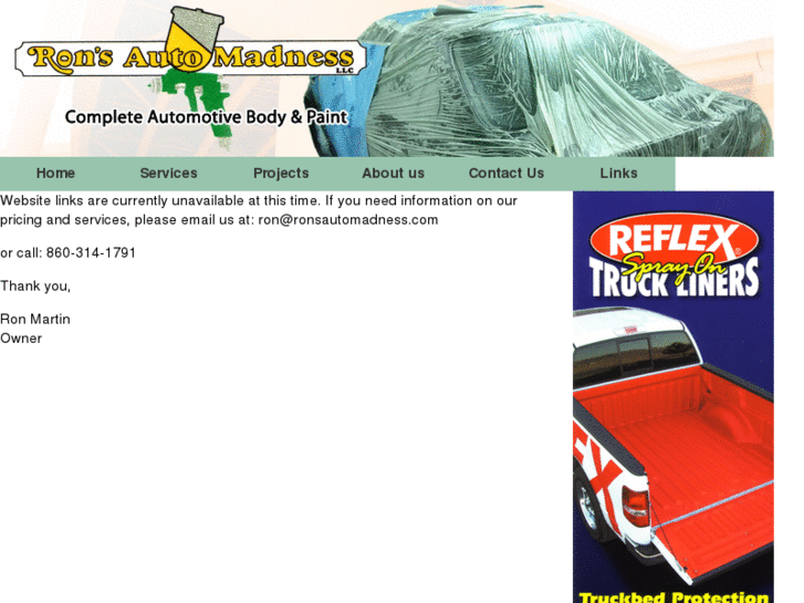 www.ronsautomadness.com