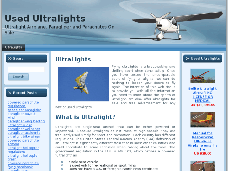 www.usedultralights.net