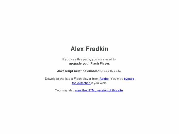 www.alexfradkin.com