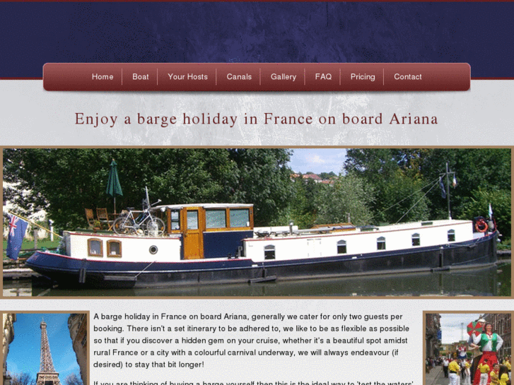 www.bargeholidayfrance.com