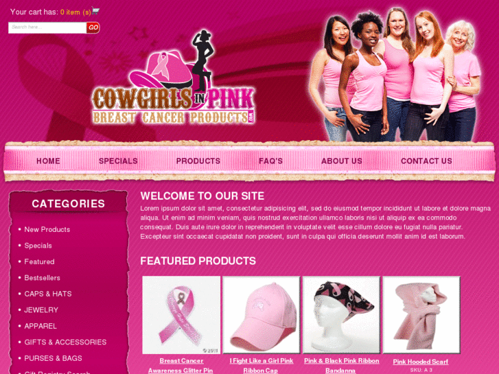 www.cowgirlsinpinkbreastcancerproducts.com