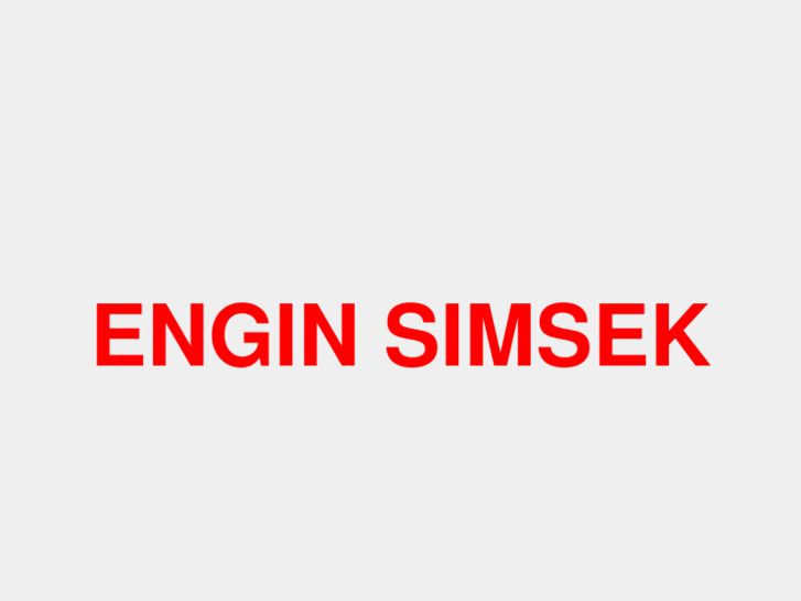 www.enginsimsek.com