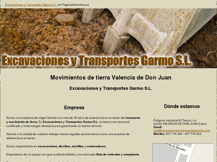 www.excavacionesytransportesgarmo.com