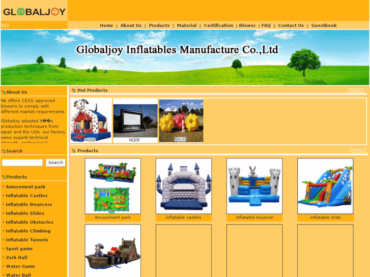 www.globaljoy-inflatables.com
