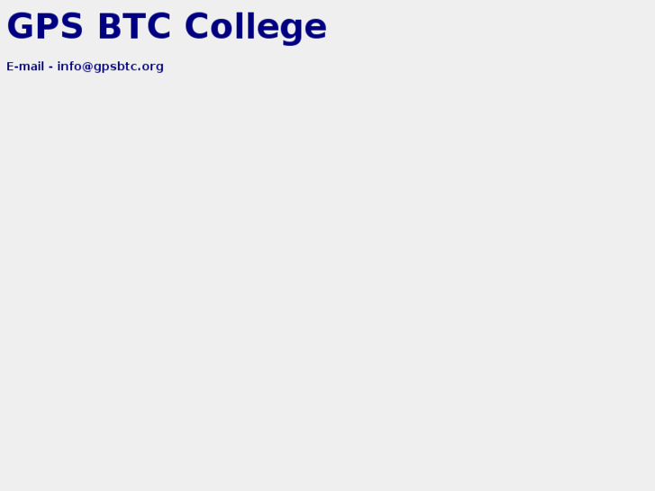 www.gpsbtc.org