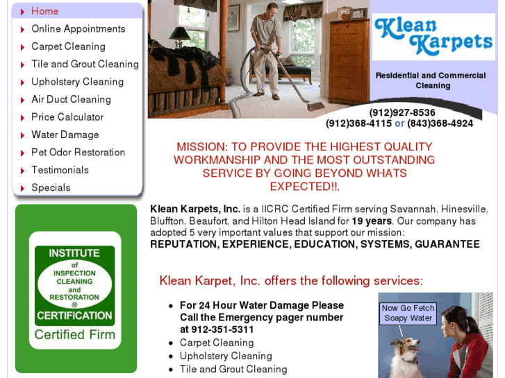 www.kleankarpets.com