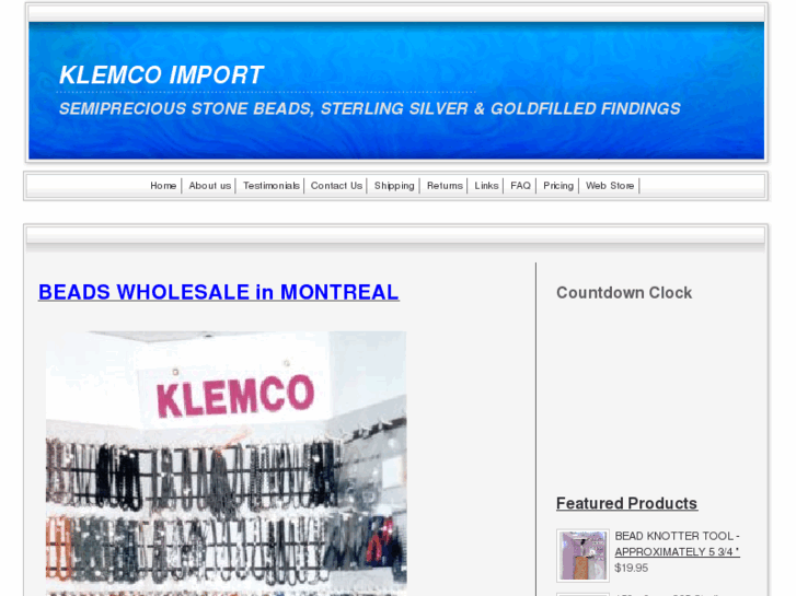 www.klemcobeadimport.com