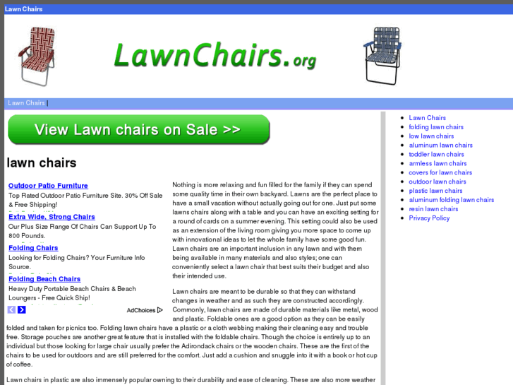 www.lawnchairs.org