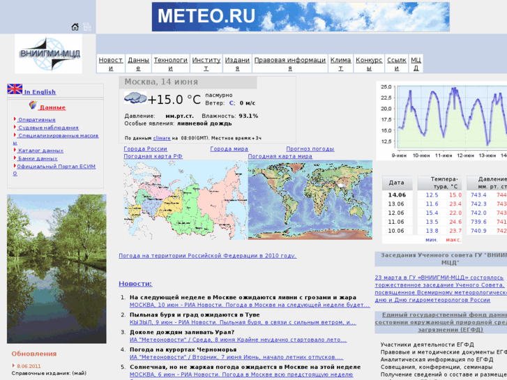 www.meteo.ru