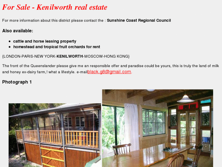 www.realestatekenilworthsunshinecoasthinterlandfarmsforsale.com