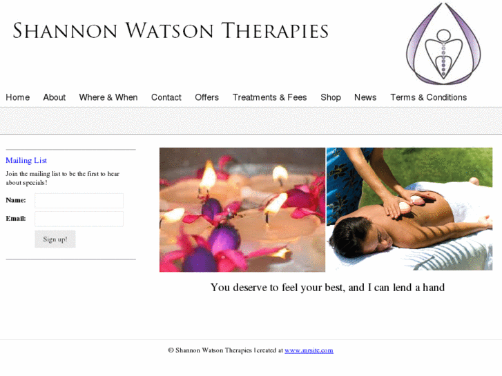 www.shannon-watson-therapies.com