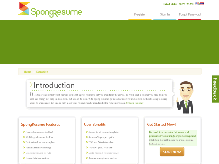 www.spongresume.com