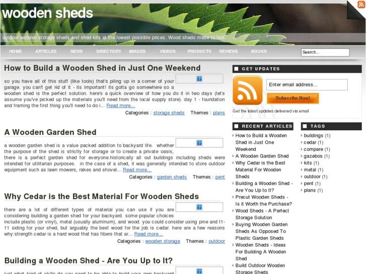 www.woodensheds.info