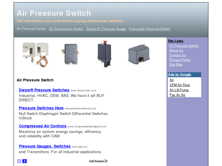 www.airpressureswitch.org