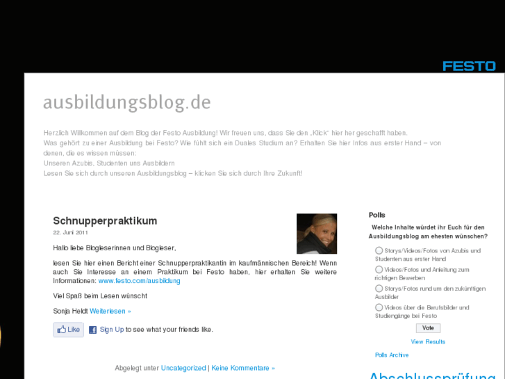 www.ausbildungsblog.de