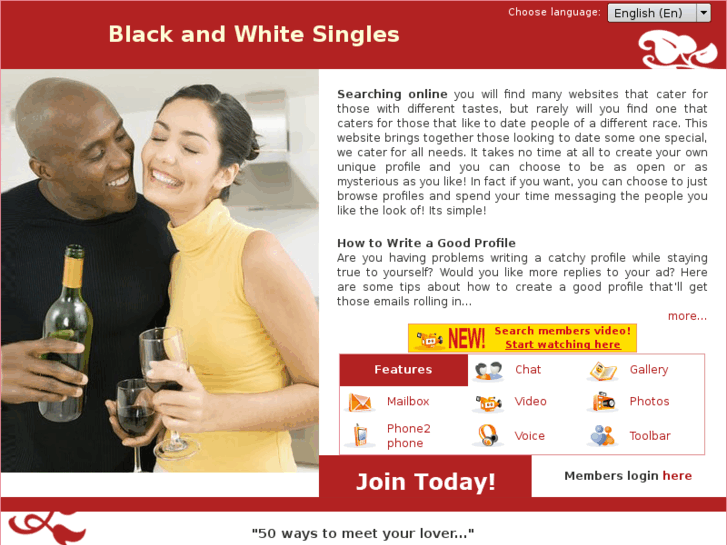 www.blackandwhitesingles.org