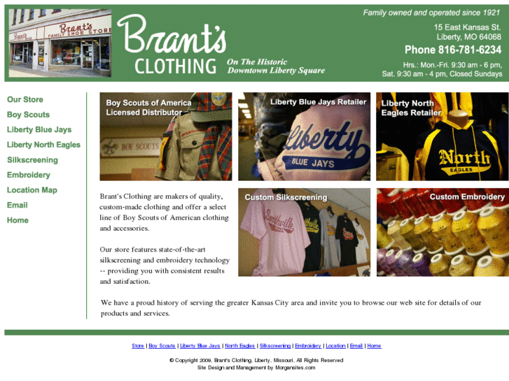 www.brantsclothing.com