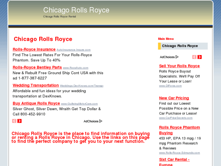 www.chicagorollsroyce.com