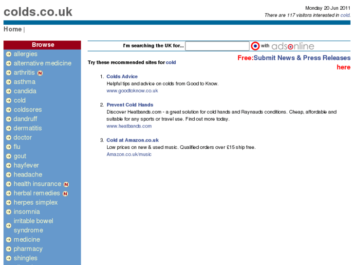 www.colds.co.uk