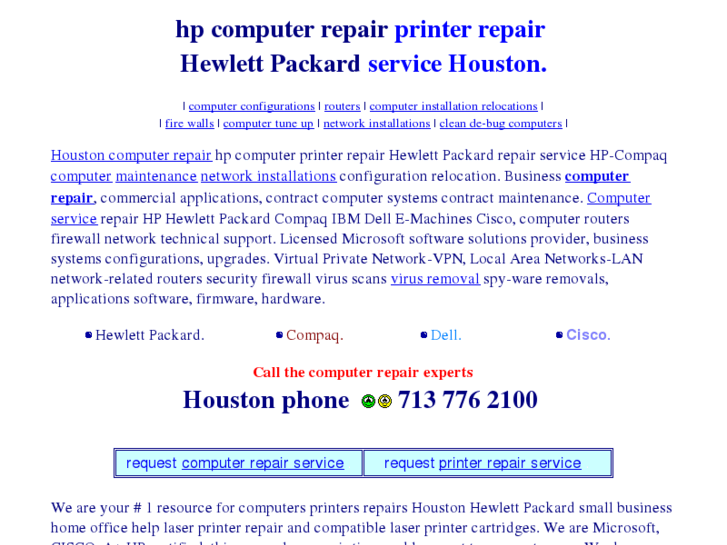 www.computersprintersrepairshouston.com