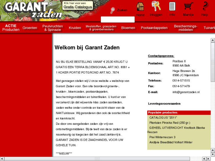 www.garantzadenshop.nl