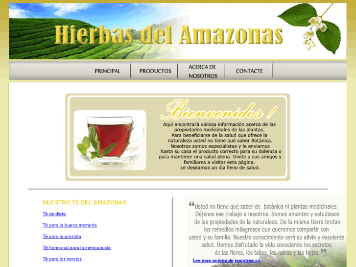 www.hierbasdelamazonas.com