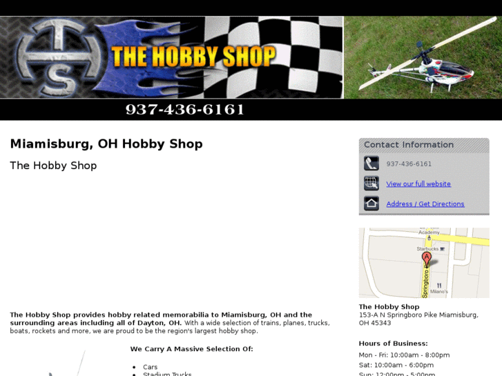 www.hobbyshopdayton.com