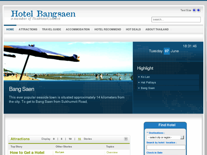 www.hotelbangsaen.com