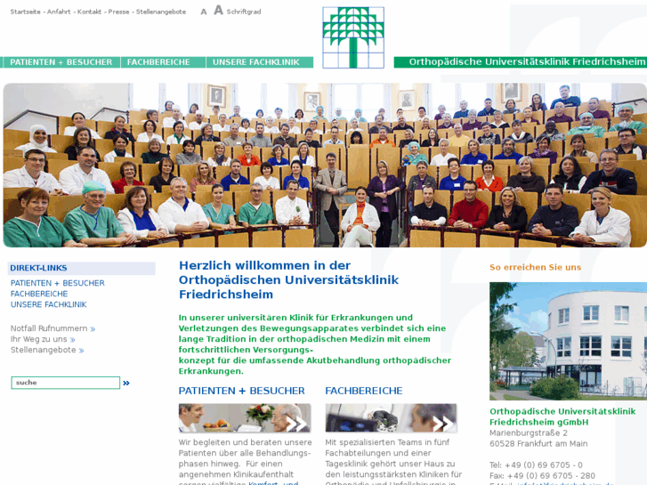 www.orthopaedische-uniklinik.de