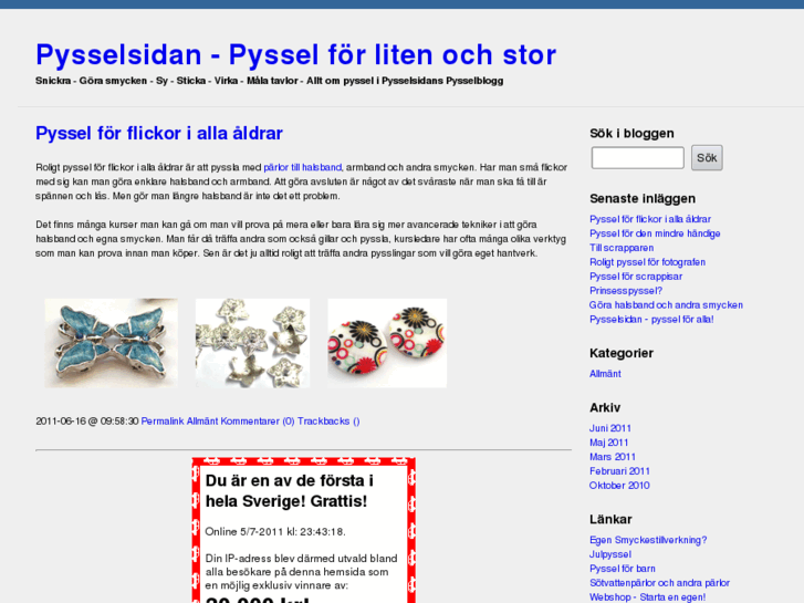 www.pysselsidan.se