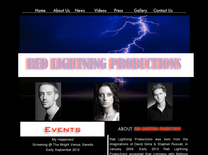 www.redlightningproductions.net