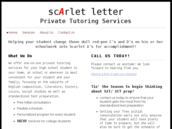 www.scarletlettertutoring.com