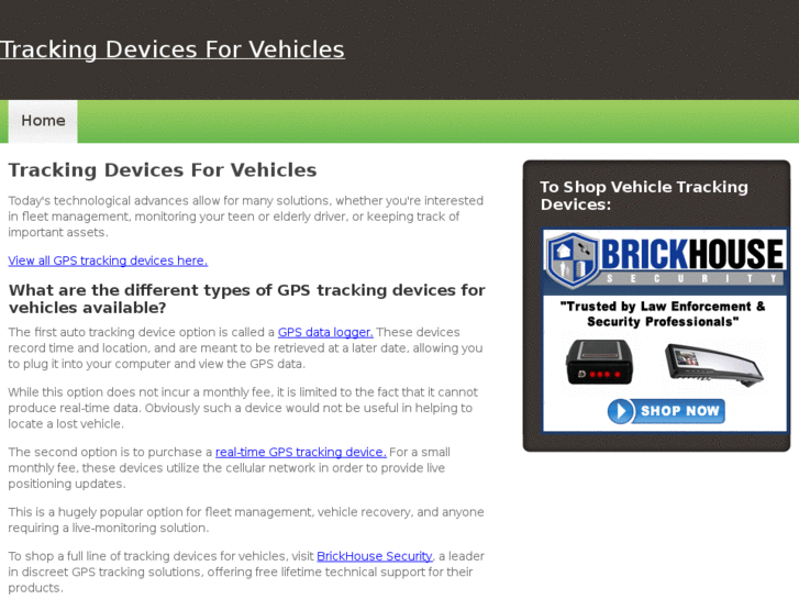 www.trackingdevicesforvehicles.net