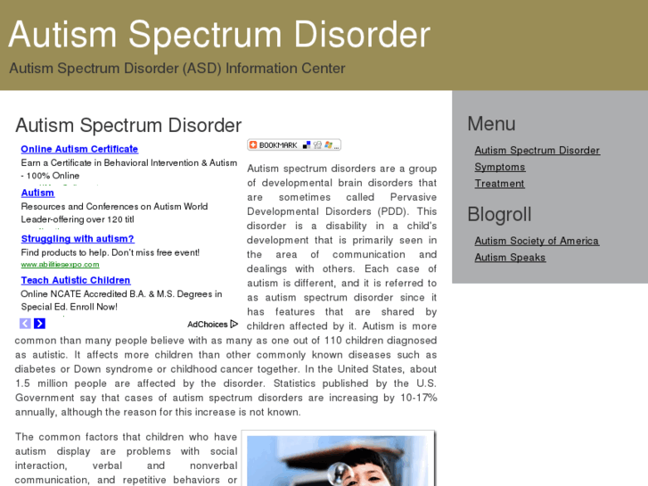 www.autismspectrumdisorder.net