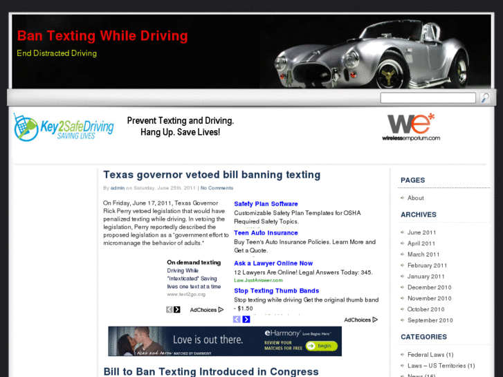 www.bantextingwhiledriving.com