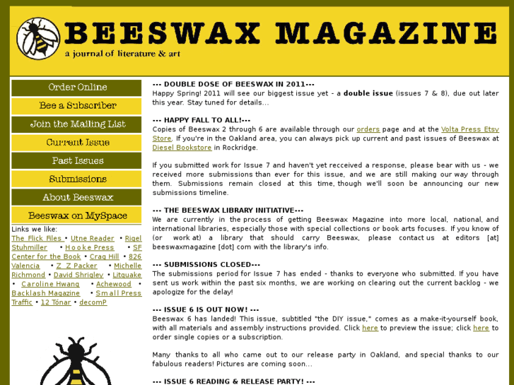 www.beeswaxmagazine.com